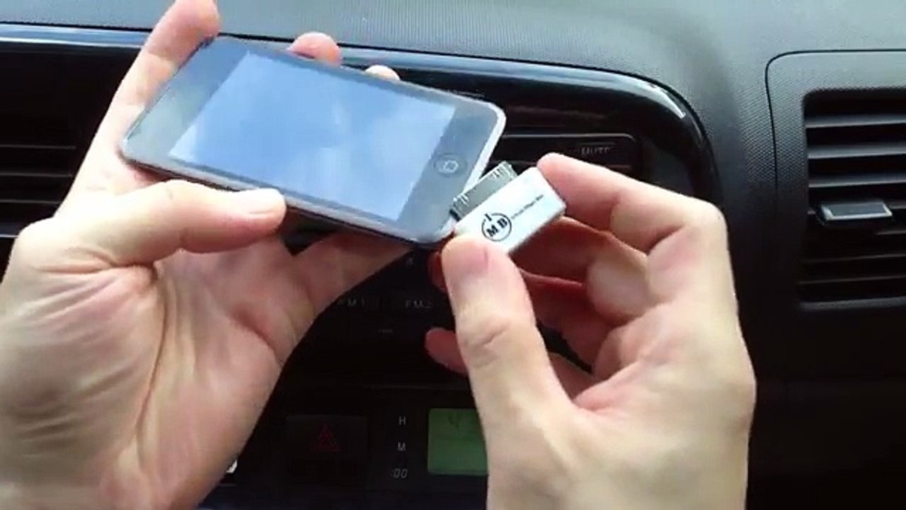FM Transmitter for iPod Touch - Connect iPod to car radio