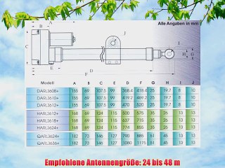 Aktuator Superjack QARL 3636  Schubstangenmotor - 36 Zoll (91 5cm) heavy - 36V DC