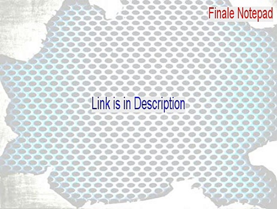 Finale Notepad Free Download (Download Here 2015)