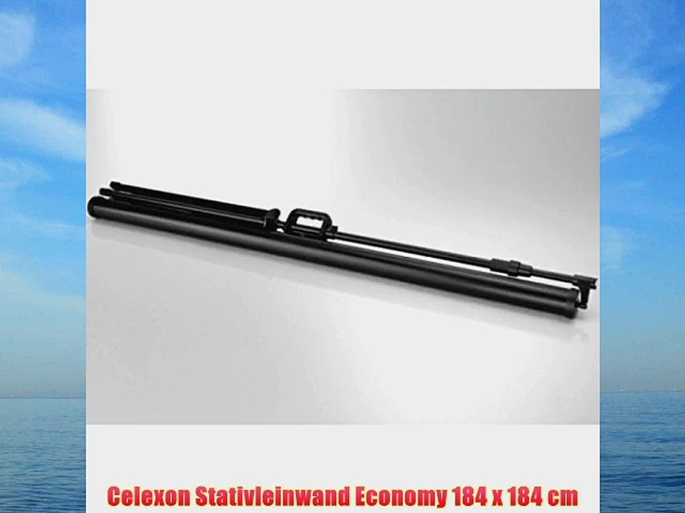 Celexon Stativleinwand Economy 184 x 184 cm