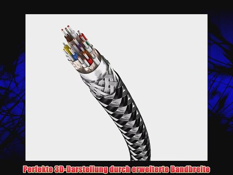 In-akustik Exzellenz HDMI mit Kabel Ethernet 100 m GF