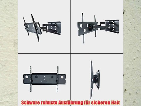 Universal-Funktions TV Wandhalterung 5015 schwenk- neig- und ausziehbar - bis 80kg - 32-60