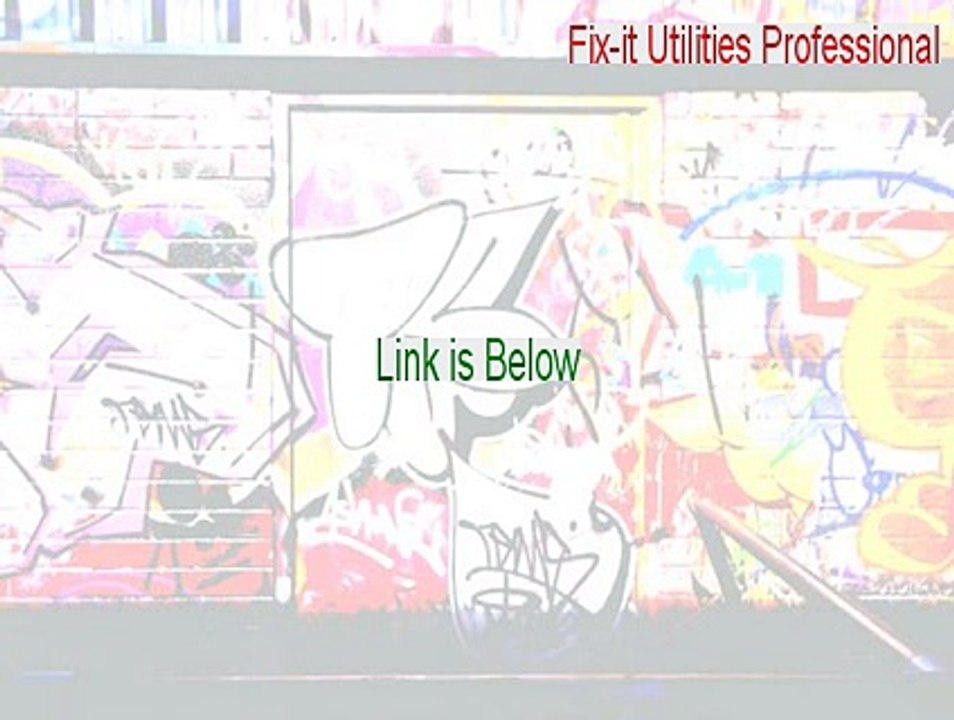 Fix-it Utilities Professional Full Download (Free Download 2015)
