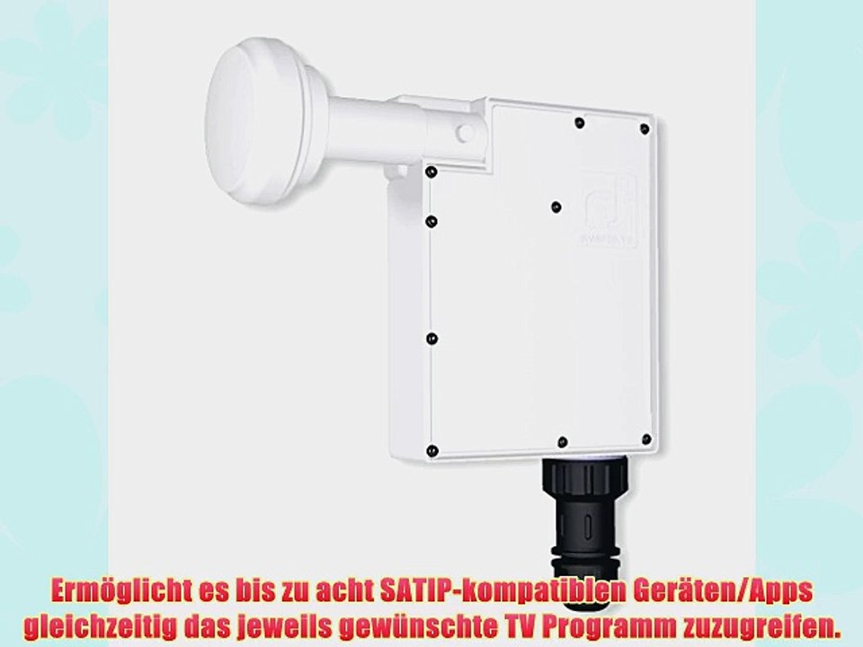 Inverto 8channel Sat>IP LNB mit PoE