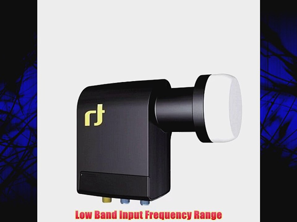 LNB Quad 02 dB Inverto Black Pro Unicable IDLB-QUDL41-UNI2L-1PP   1 Splitter