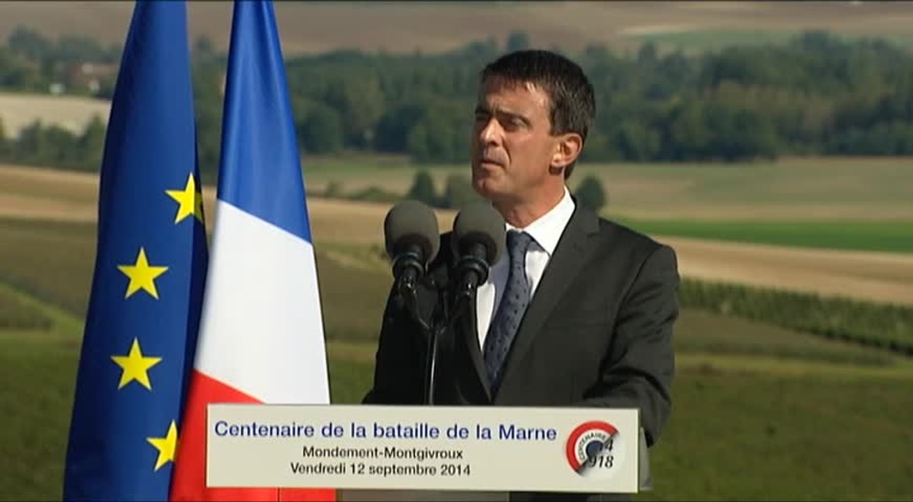 "La France est capable de sursaut, capable de se dépasser". Commémoration de la bataille de la Marne