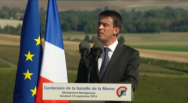 La France est capable de sursaut, capable de se dépasser . Commémoration de la bataille de la Marne