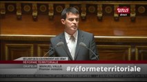 L'essentiel du discours de Manuel Valls au Sénat sur la réforme territoriale