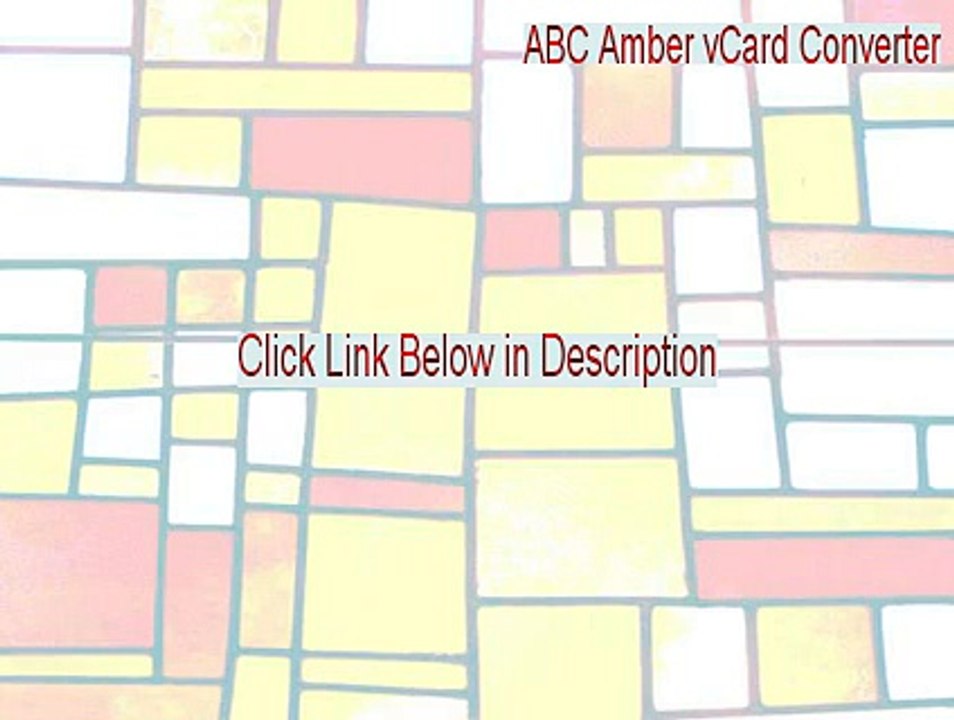 ABC Amber vCard Converter Keygen [Download Here]