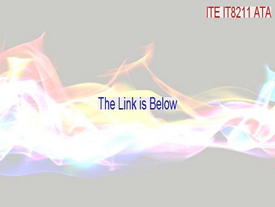 ITE IT8211 ATA/ATAPI Controller Download - Instant Download
