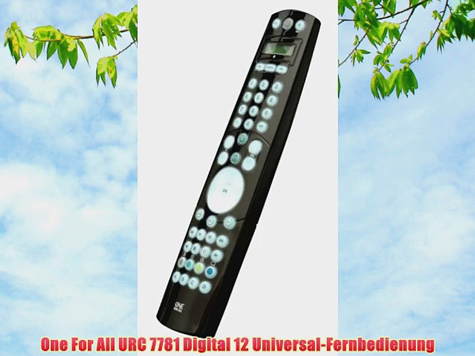 One For All URC 7781 Digital 12 Universal-Fernbedienung