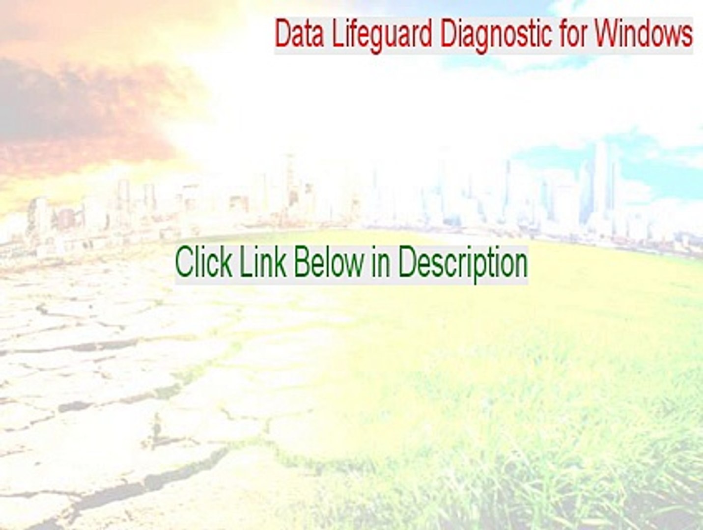 Data Lifeguard Diagnostic For Windows Cracked Instant Download 15 Video Dailymotion