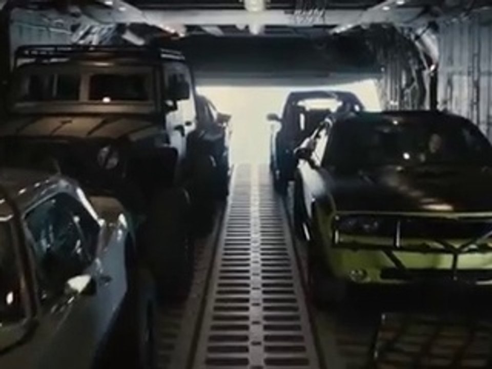 Fast & Furious 7 | FIRST LOOK Plane Drop (2015) Paul Walker Vin Diesel