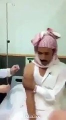 Very Funny An Old Man Injection