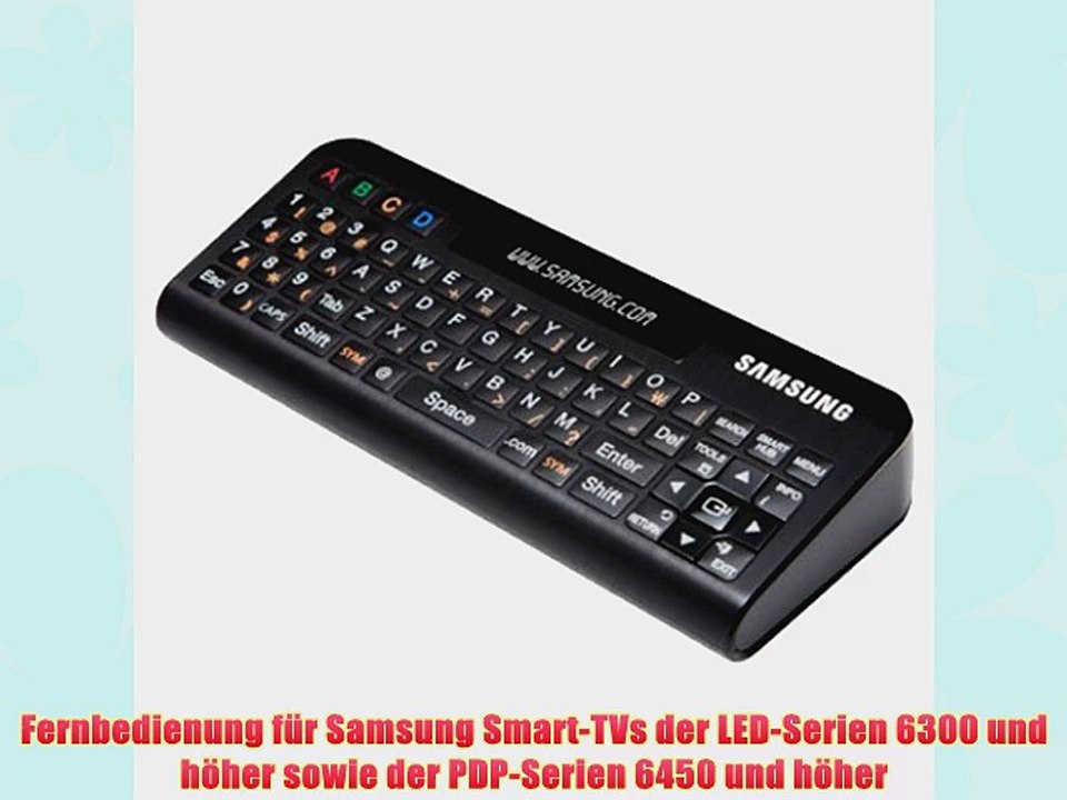 Samsung RMC-QTD1AP2/ZG Alternative Fernbedienung mit QWERTY Tastatur auf der R?ckseite