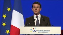 Discours de Manuel Valls au 97e Congrès des maires de France