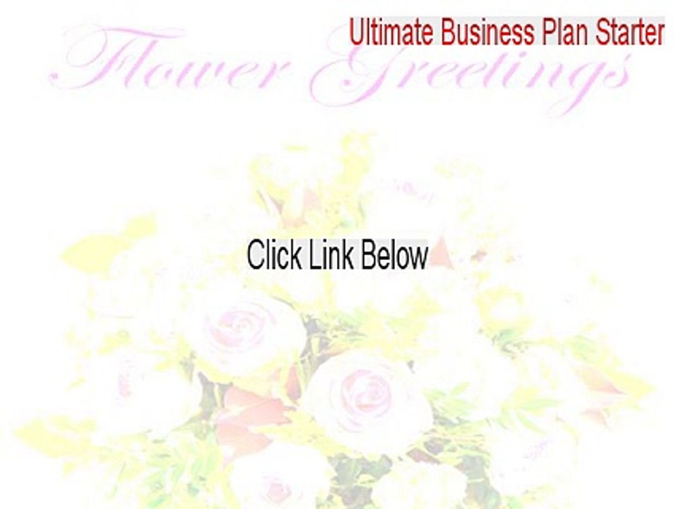 Ultimate Business Plan Starter Free Download [Instant Download]