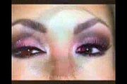 maquillaje fuchsia ojos fuchsia eye makeup