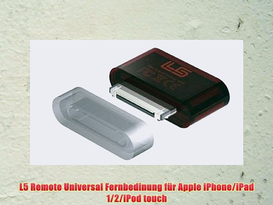 L5 Remote Universal Fernbedinung f?r Apple iPhone/iPad 1/2/iPod touch