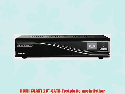 Dreambox DM 800 se V2 HD DVB-C/T Hybrid Kabel DVB-T Tuner HDMI USB eSATA