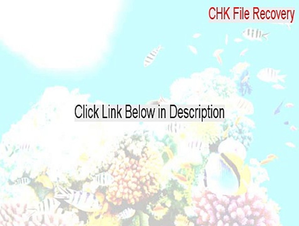 CHK File Recovery Key Gen (Legit Download)