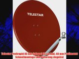 Telestar Profirapid 85 Sat-Spiegel 85 cm inkl. 40 mm Profimount Schnellmontage LNB-Halterung