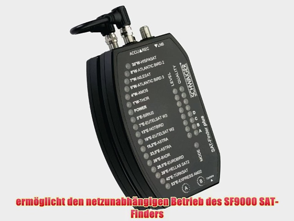 Schwaiger SF9000AKKU Akku-Pack f?r SAT-Finder SF9000