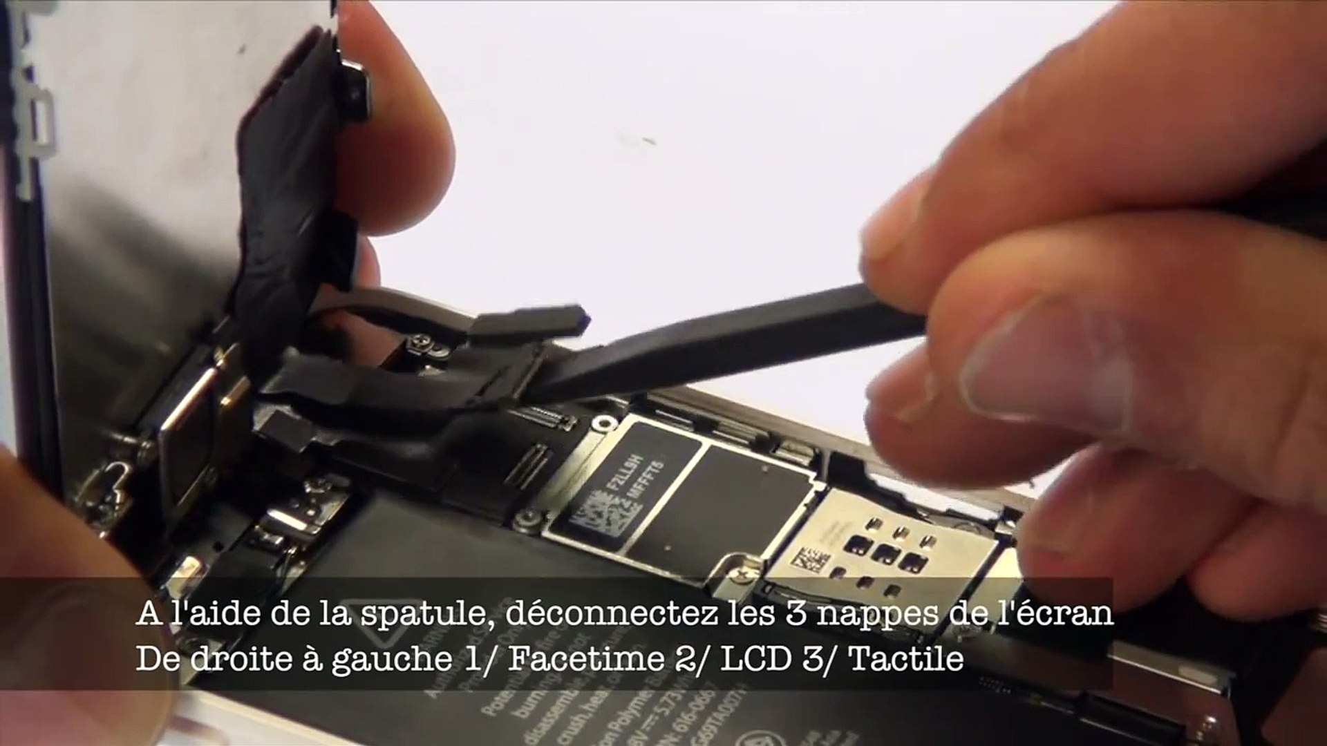 Tuto : Réparation d'un iPhone 5c tombé dans l'eau (désoxydation) montage +  démontage Bricophone - Vidéo Dailymotion
