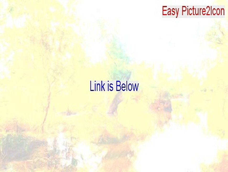 Easy Picture2Icon Free Download - Legit Download (2015)