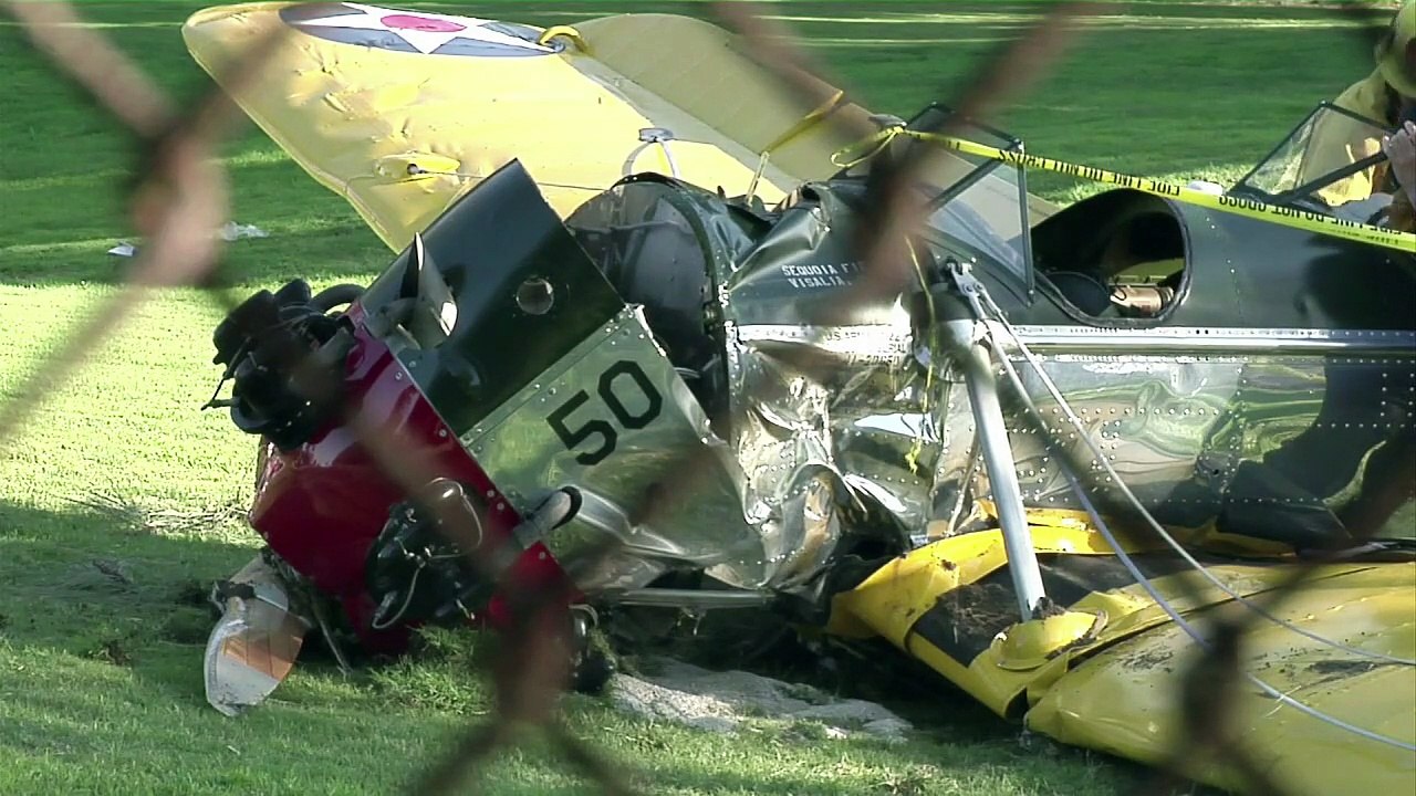 Harrison Ford blessé dans le crash d'un petit a...