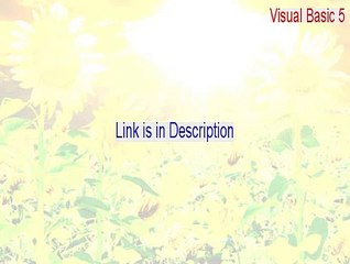 Visual Basic 5.0 Runtime Module Serial [Free Download]