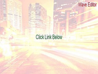 Wave Editor Free Download - wave editor mac (2015)