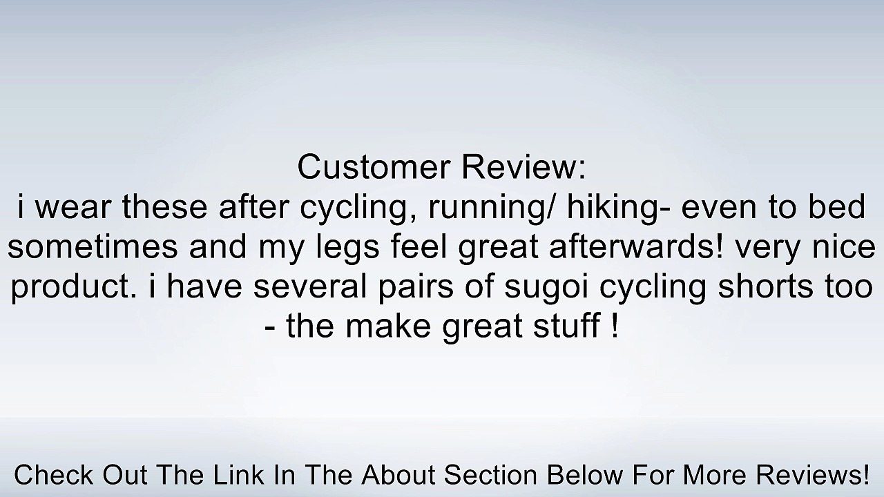 Sugoi Piston 200 Leg Sleeve Review