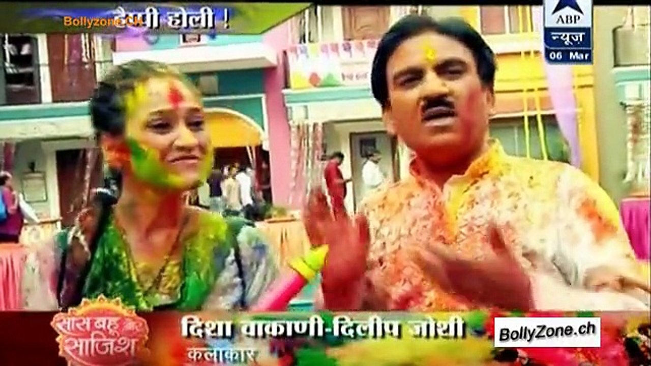 Daya-Jetha Ne Khoob Kheli Holi!! - Taraq Mehta Ka Oolta Chashma - 6th March 2015