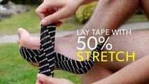 Easy PLANTAR FASCIITIS Kinesiology Taping Application