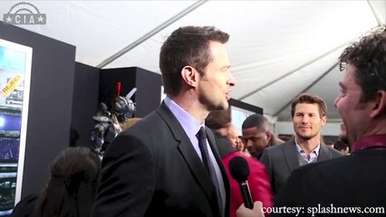 Chappie Movie Premiere - New York - Hugh Jackman, Dev Patel & More