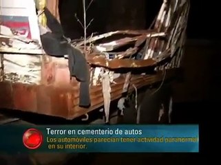 Extranormal-Terror en el Cementerio de Autos