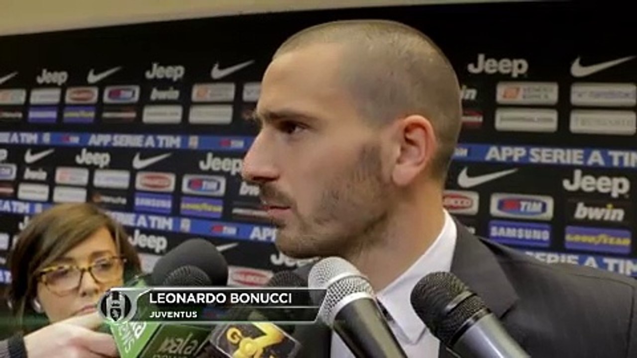 Juve, Bonucci: 'Poco attenti, ma complimenti a loro'