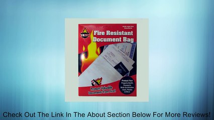 US Patrol Fire Resistant Document Bags - Three Pack Review