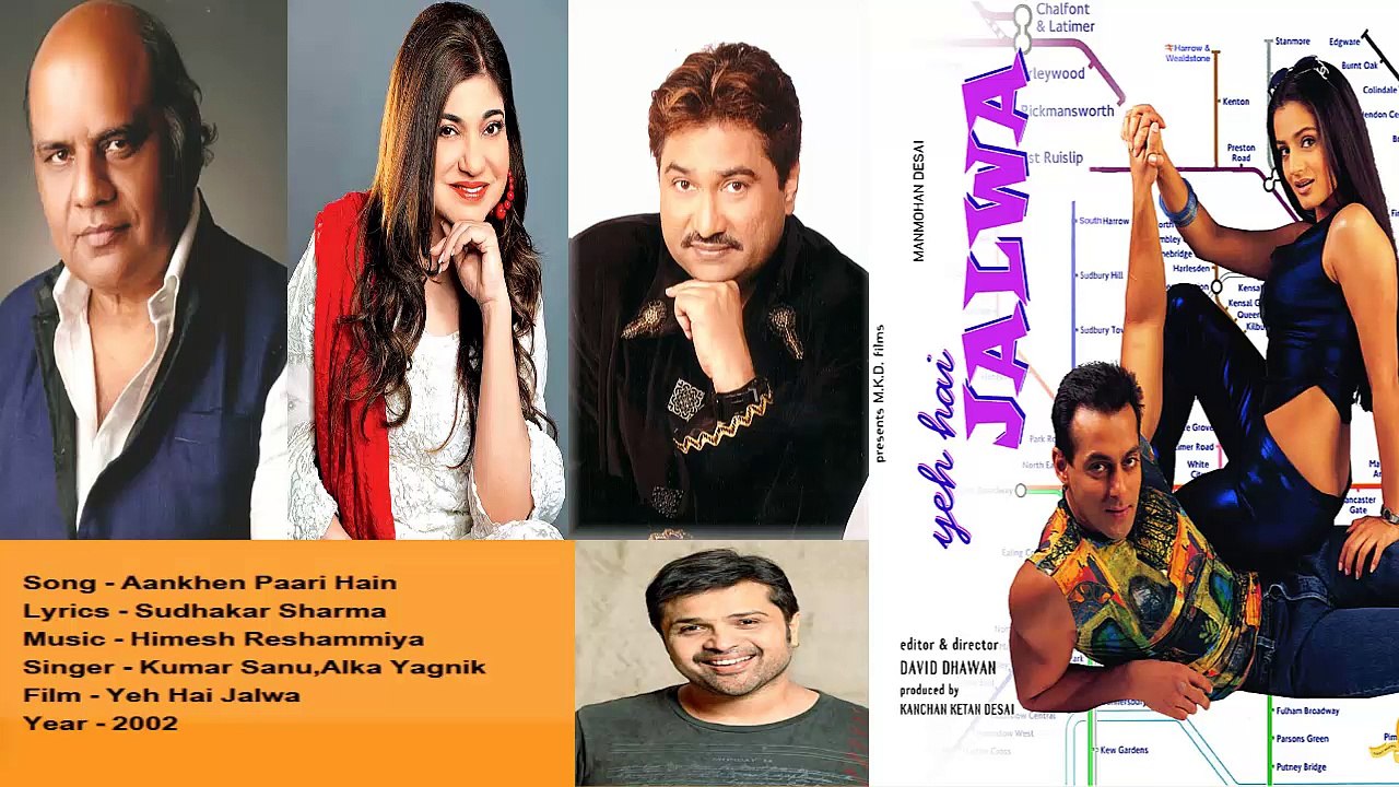 Sudhakar Sharma - Song - Aankhen Paari Hain - Singer - Kumar Sanu,Alka Yagnik