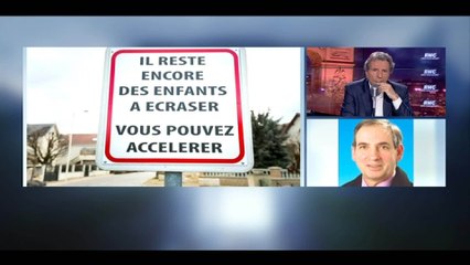 Polémique autour du panneau de limitation de vitesse en Côte d'Or