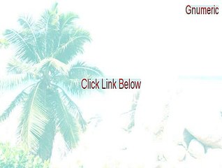 Gnumeric Crack - Legit Download [2015]