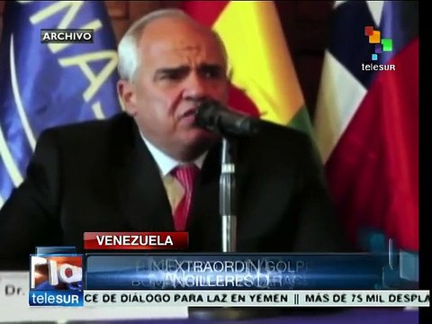 Cancilleres de Unasur se reúnen hoy en Caracas con gobierno venezolano