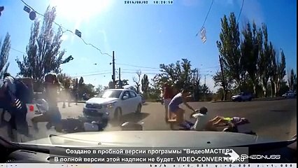 must take care of your self and others while Driving a motorcycle