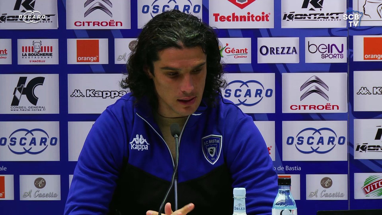 Bastia-Nice : Conf. d'avant-match de F. Modesto