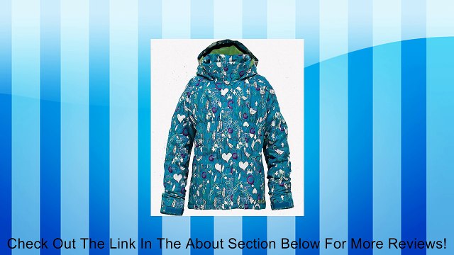 Girls Insualted Ski Snowboard Melody Jacket (2T, Watermelon) Review