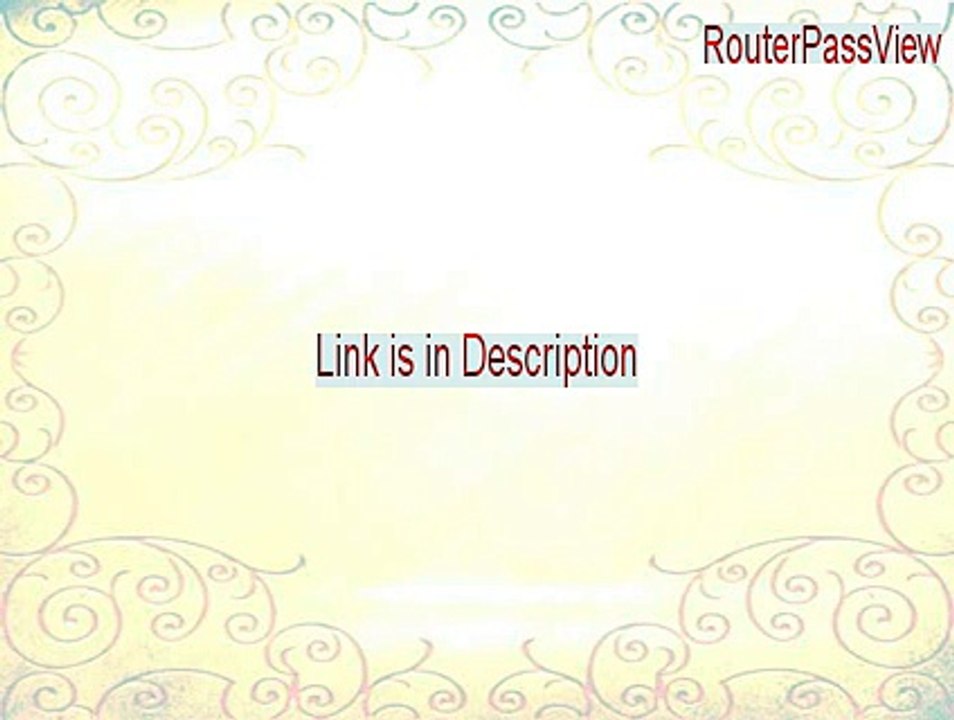 RouterPassView Full [Free Download]