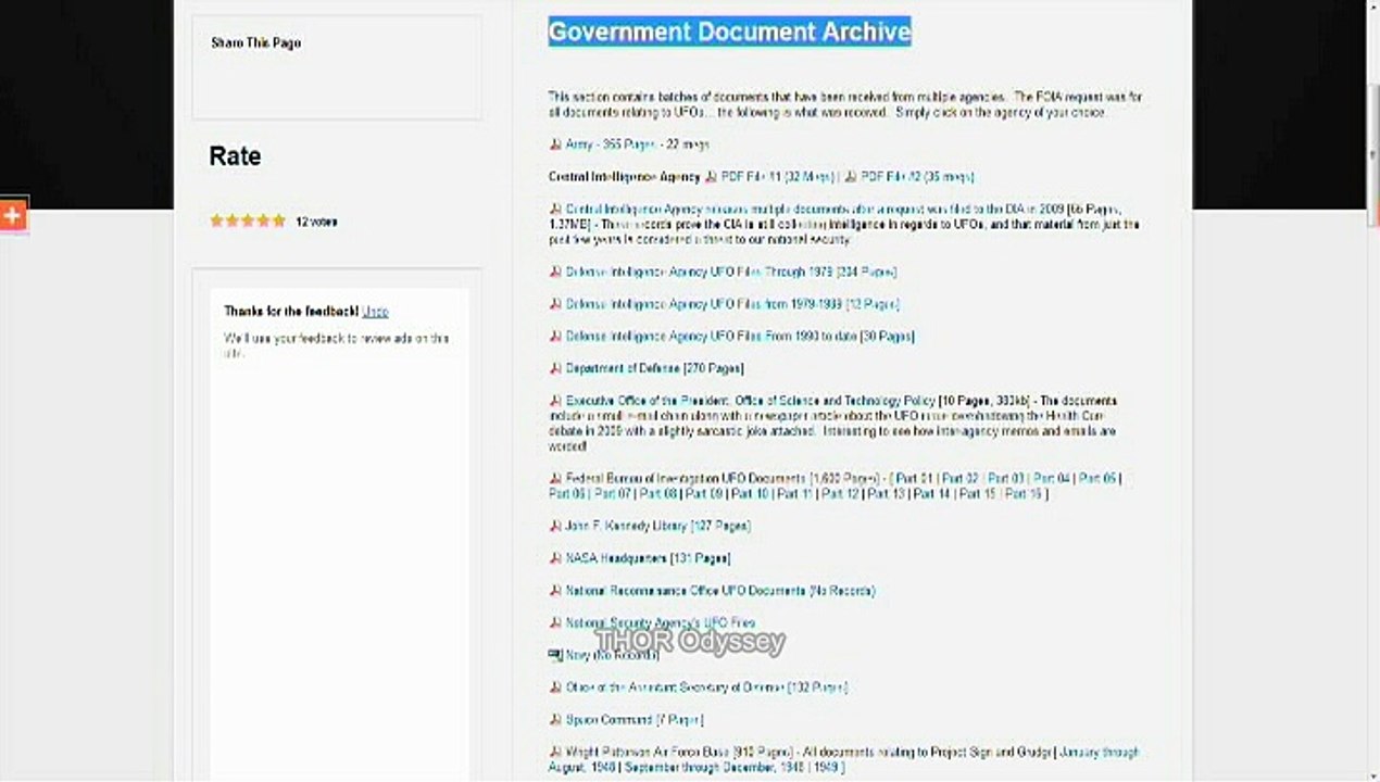 Archive Déclassifier   "C.I.A  &  N.S.A"  (5 Mars 2015)