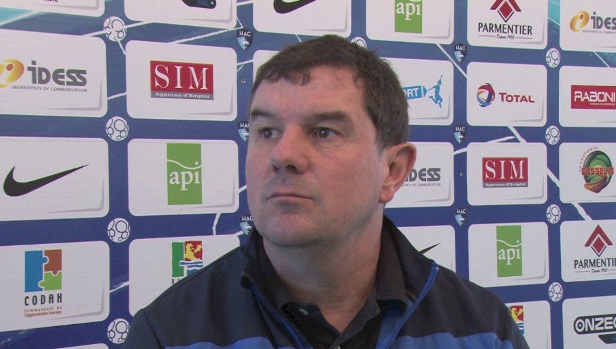 Avant Dijon - HAC, ITV de Thierry Goudet