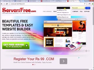 Website hosting in less than 15 min